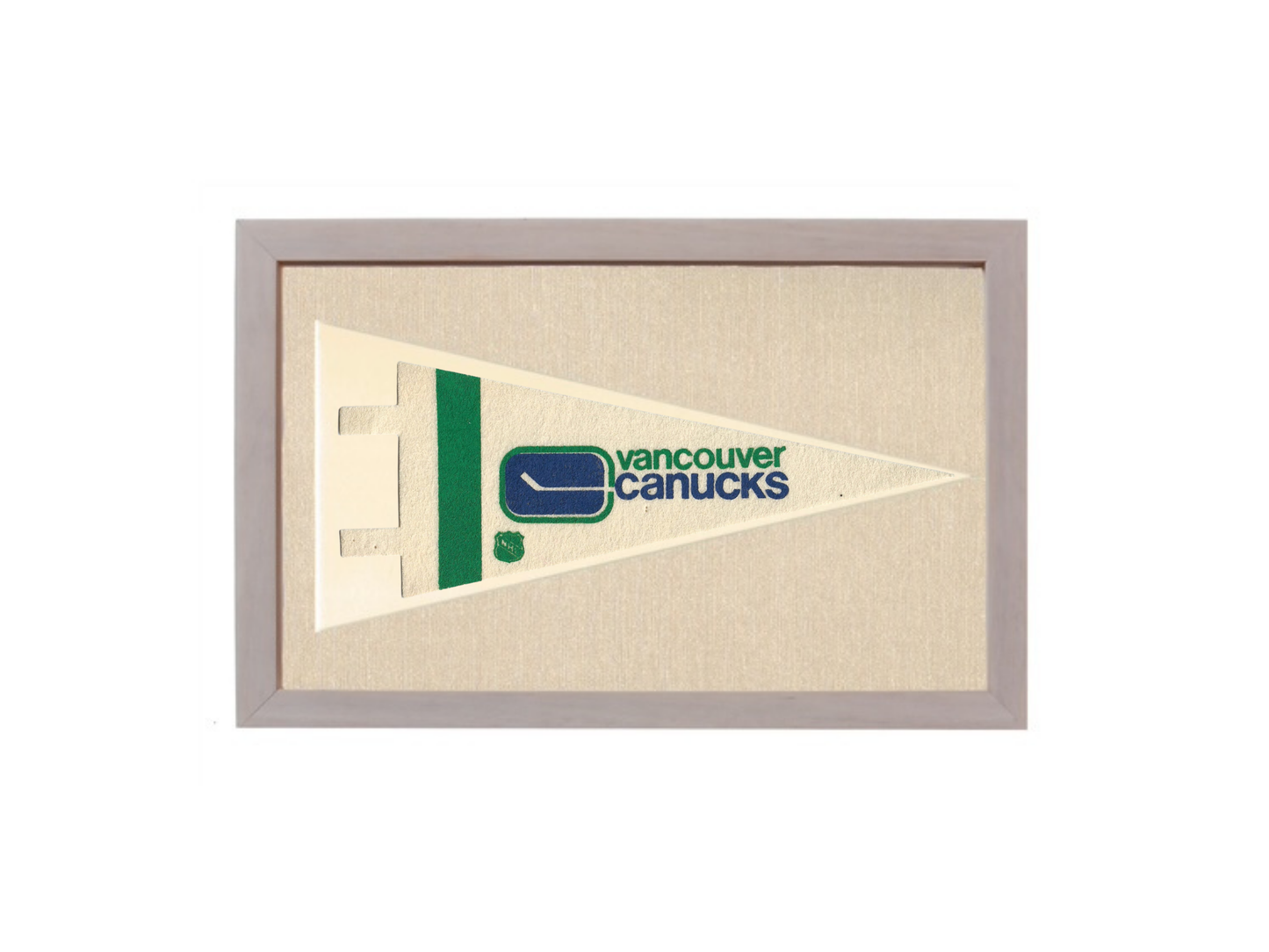 Vintage Vancouver Canucks Pennant