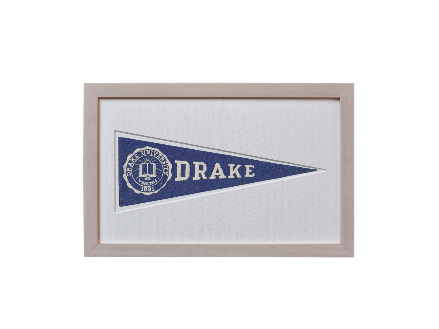Vintage Drake University Hormel Pennant