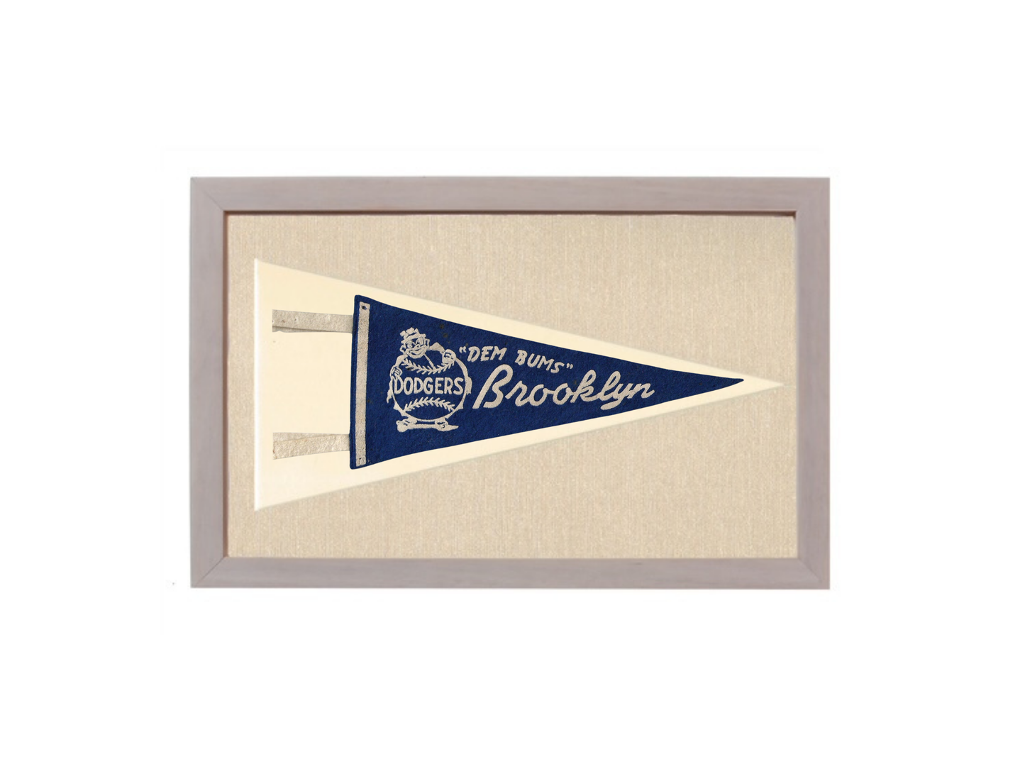 Vintage Brooklyn Dodgers Pennant