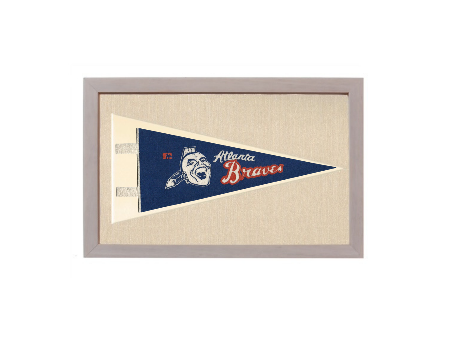 Vintage Atlanta Braves Pennant