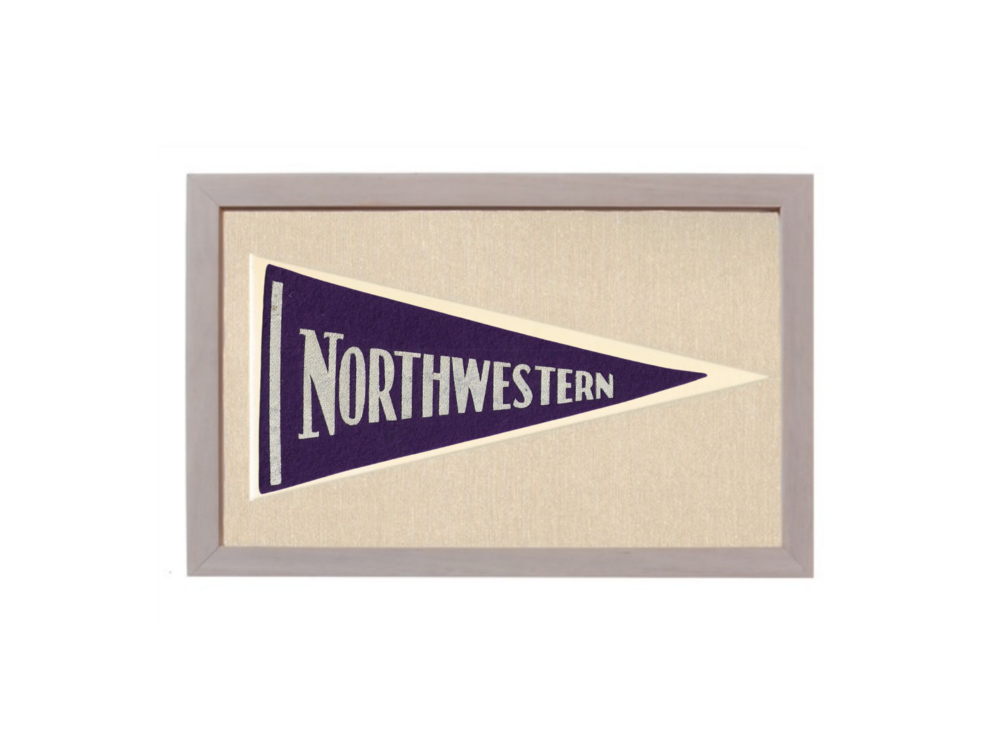 Vintage Northwestern University Pennant