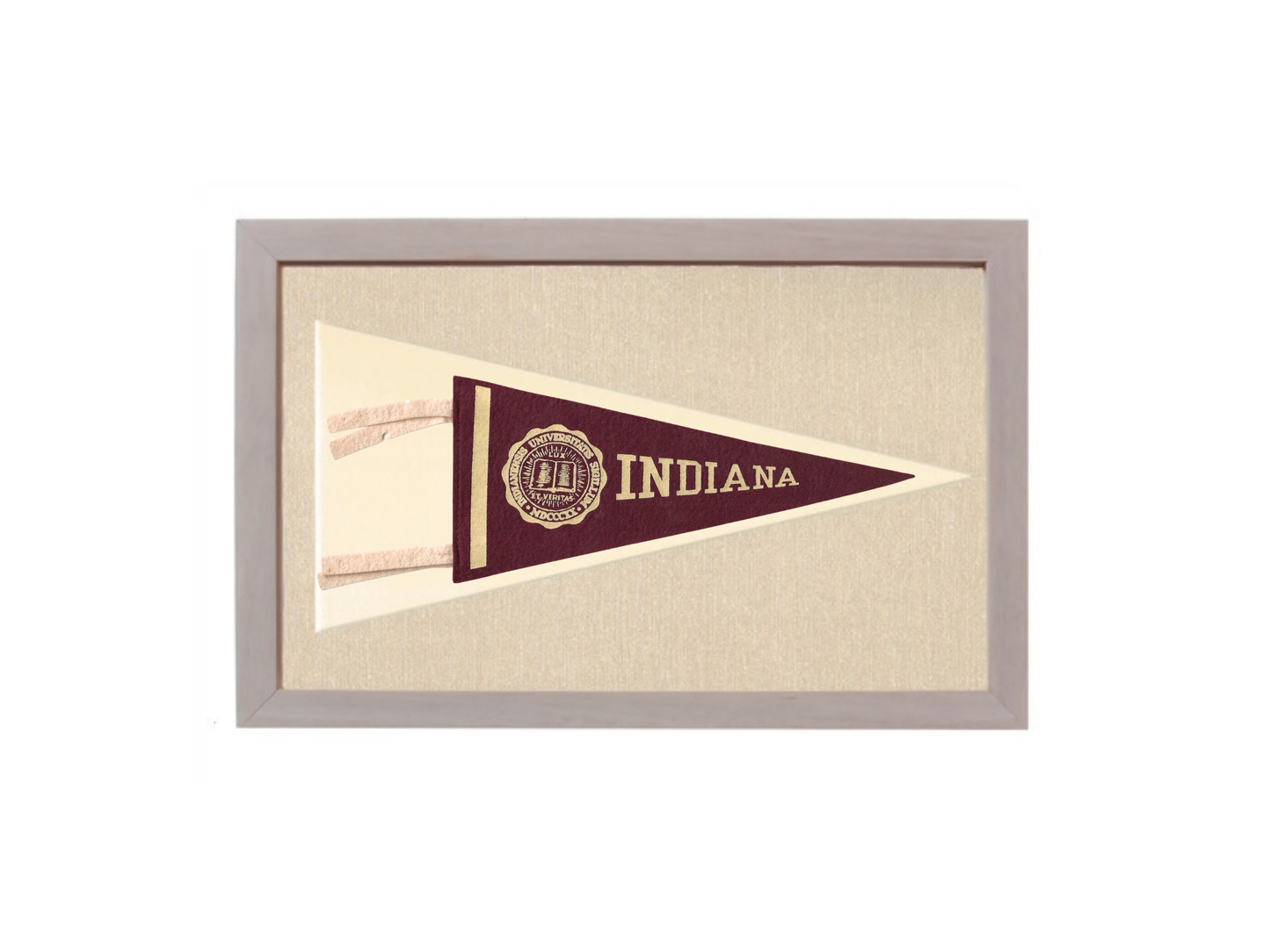 Vintage Indiana Pennant