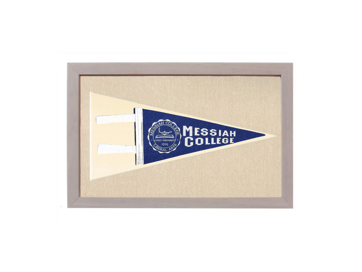 Vintage Messiah College Pennant