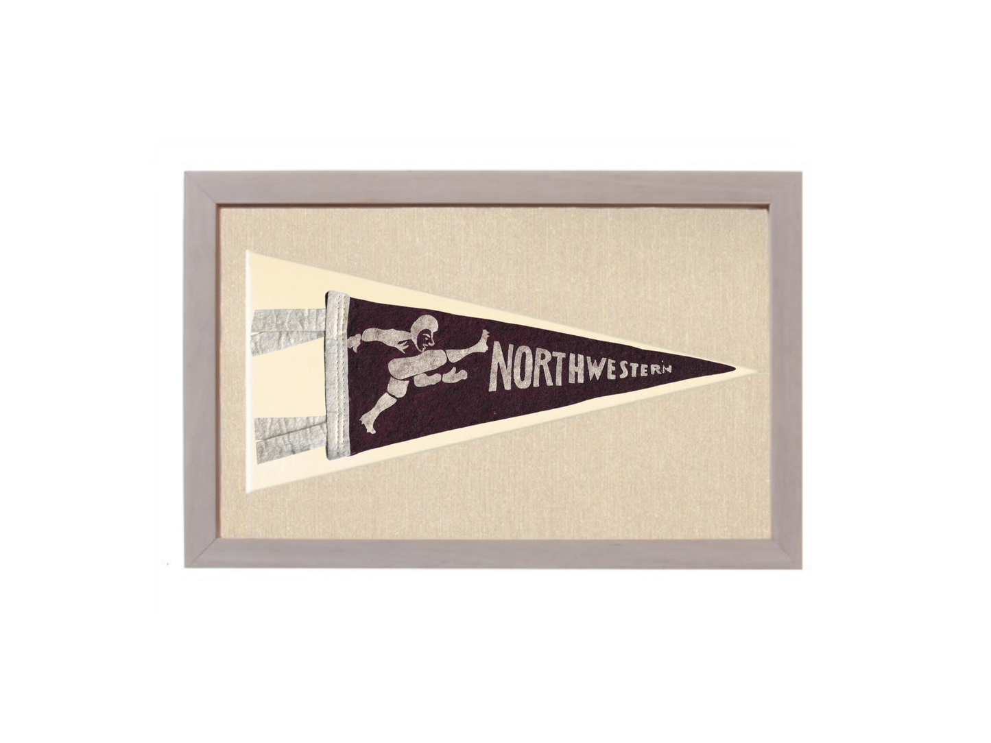 Vintage Northwestern University Pennant