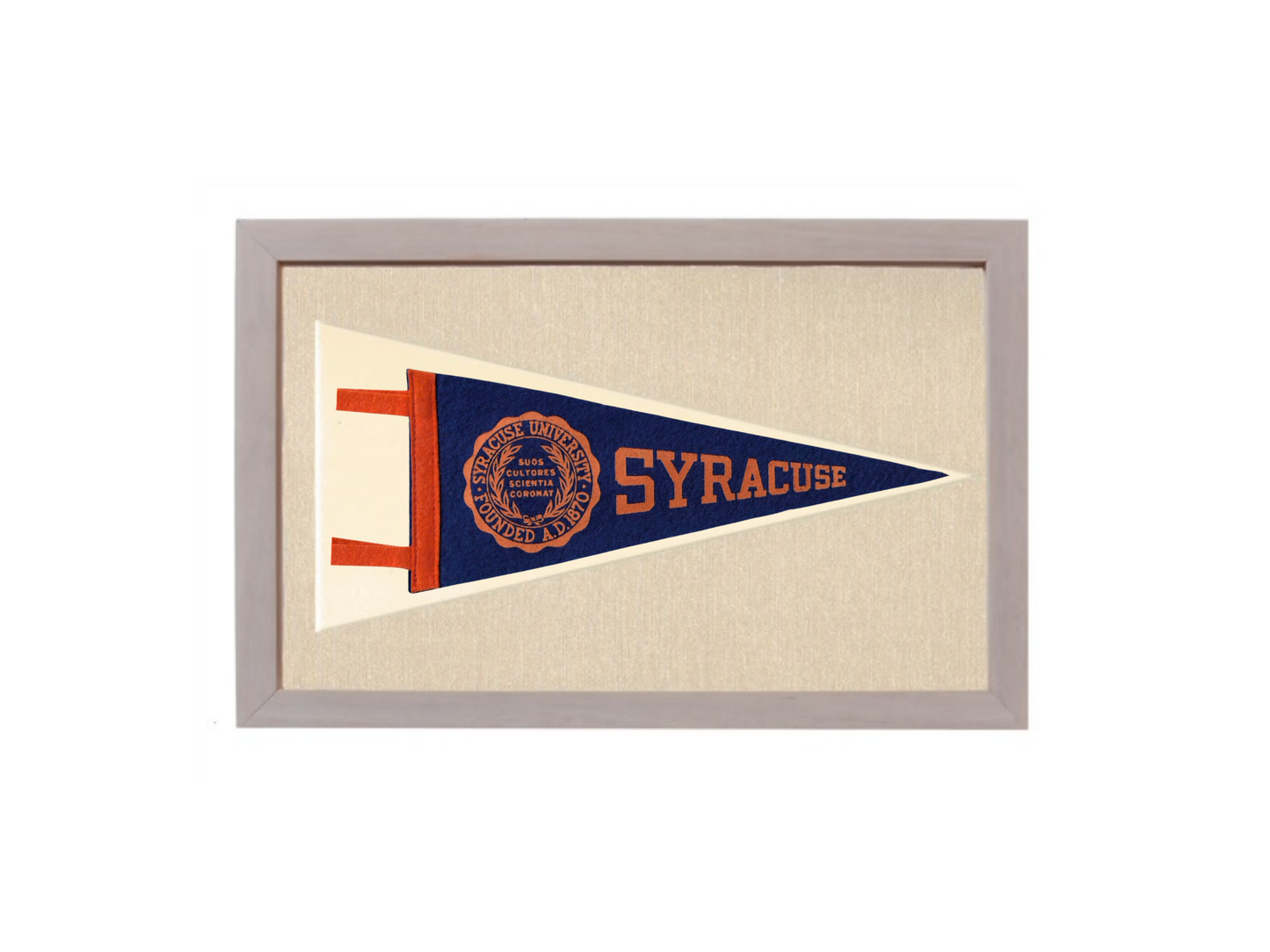 Vintage Syracuse University Pennant
