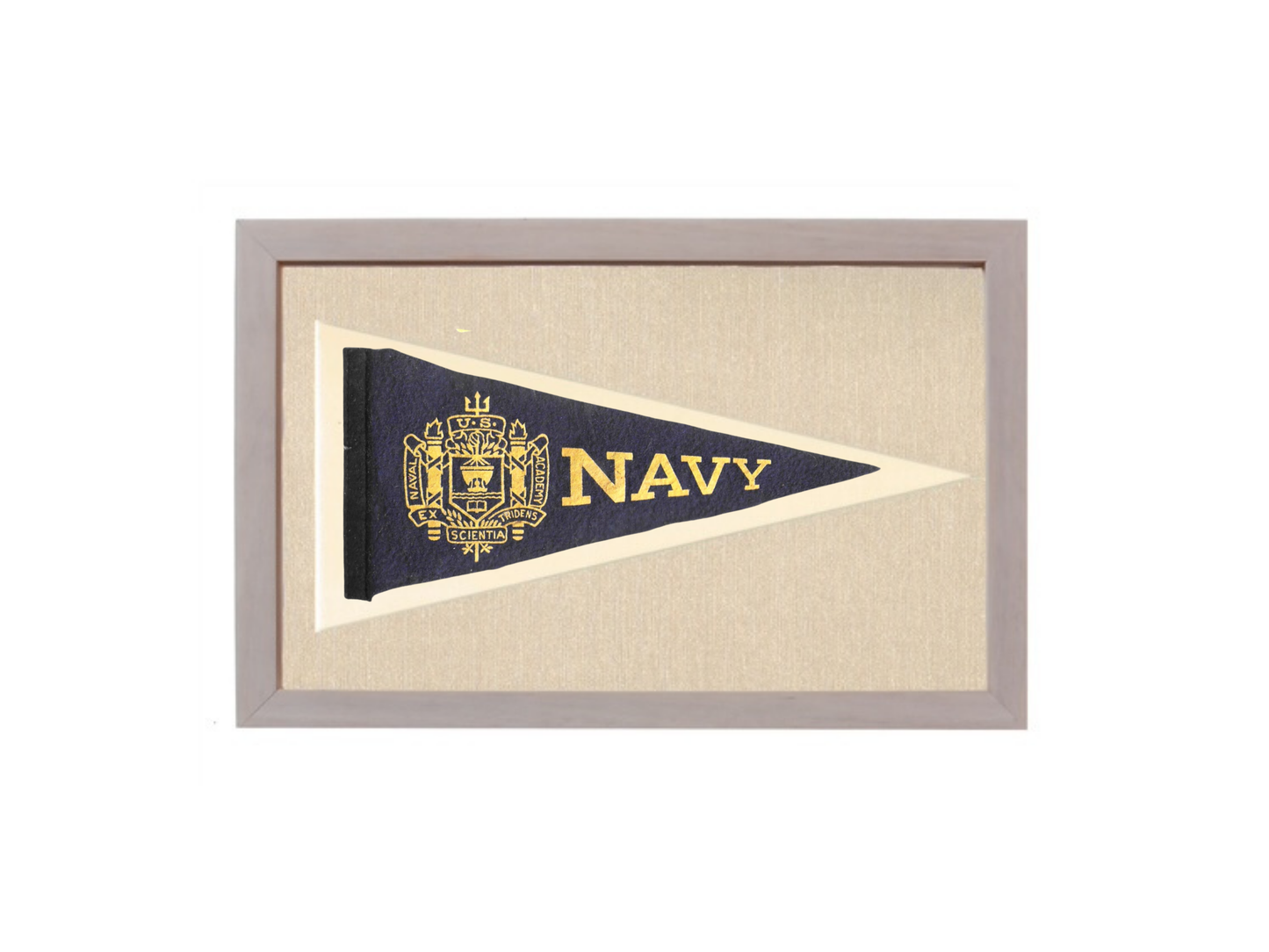 Vintage Navy Pennant