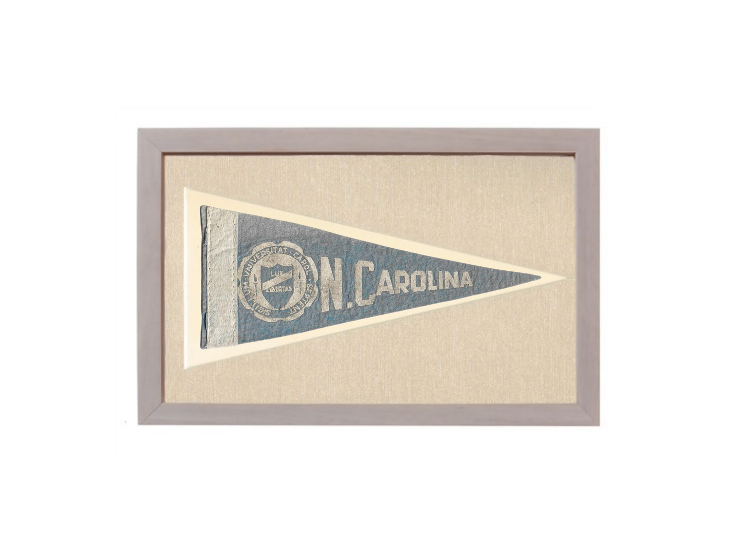 Vintage University of North Carolina Pennant