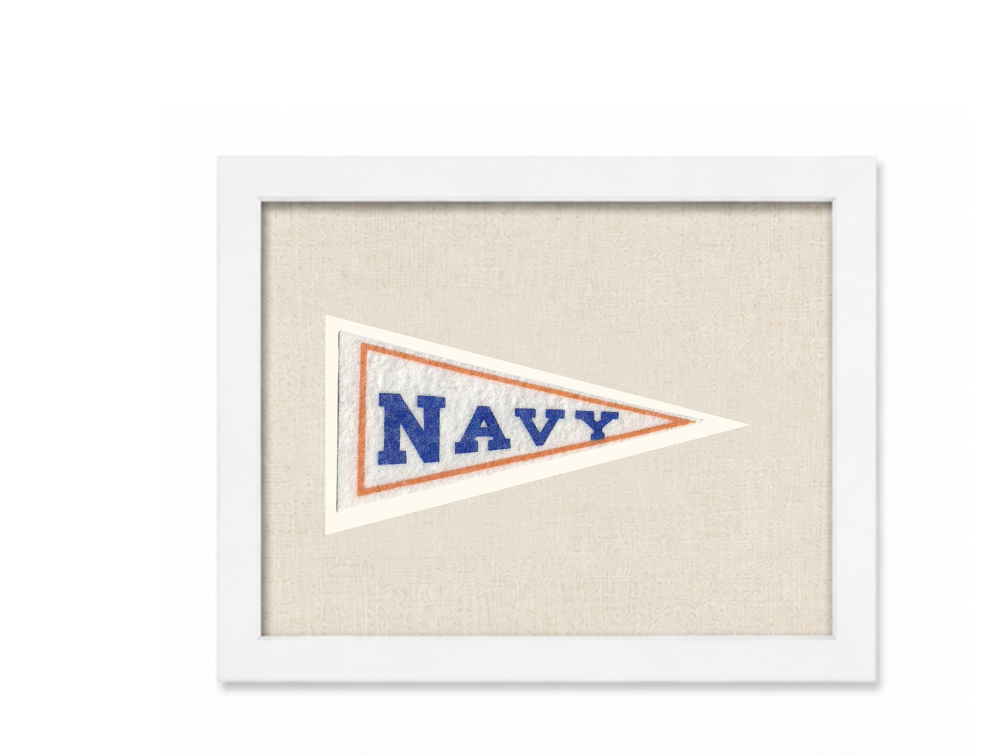 Vintage Navy Pennant