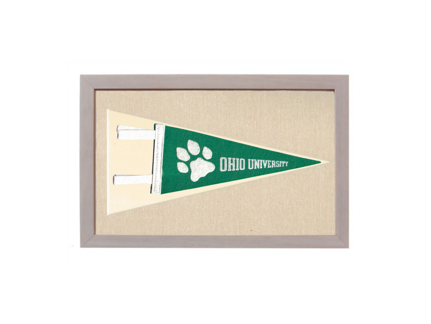 Vintage Ohio University Pennant