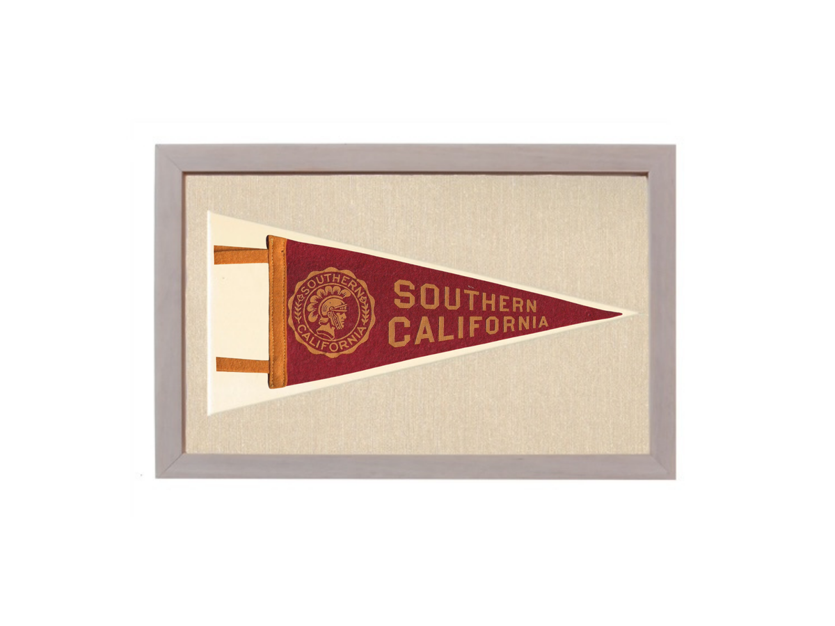 Vintage University of Southern California (USC)  Pennant