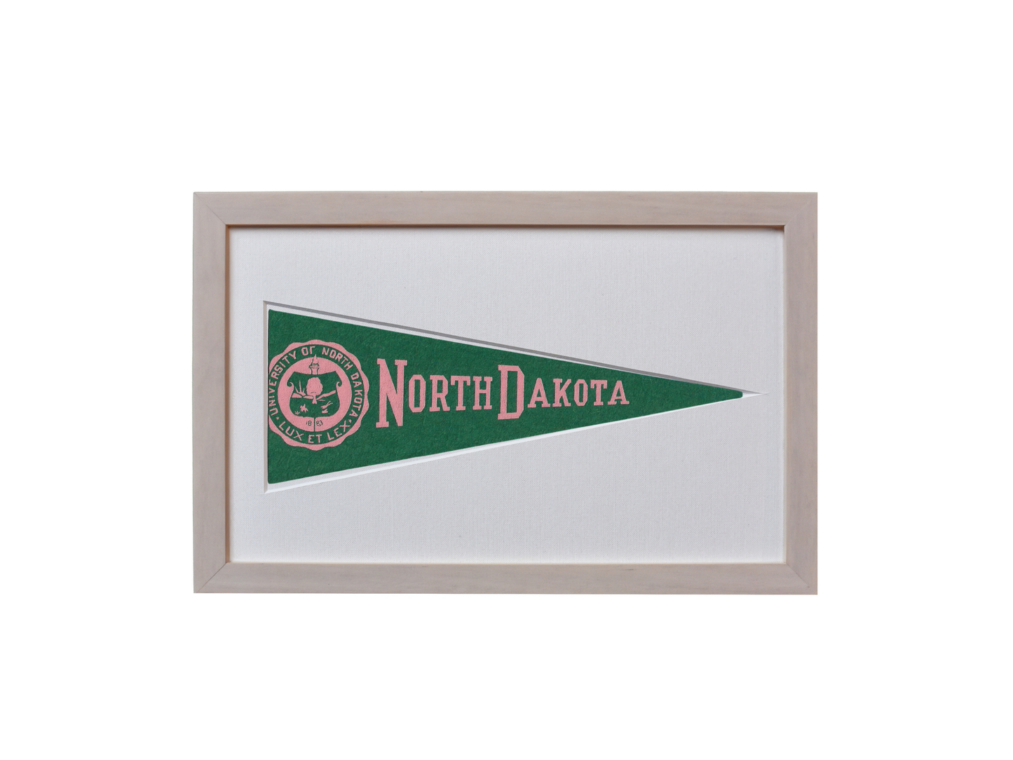 Vintage University of North Dakota Hormel Pennant