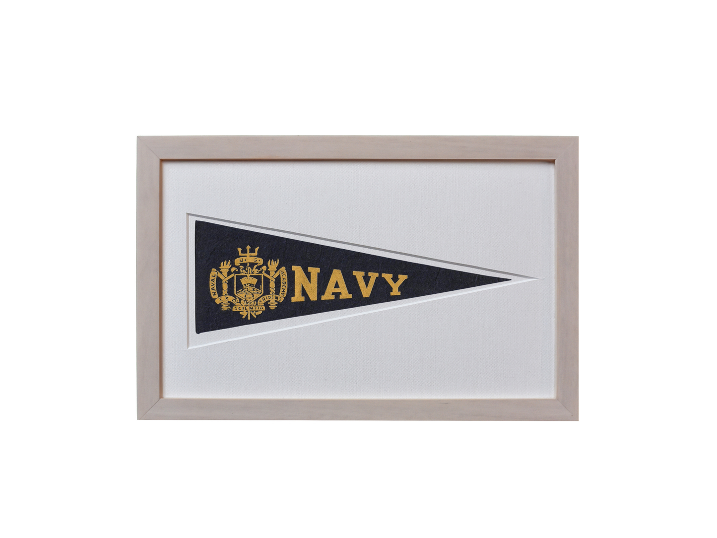 Vintage Navy Hormel Pennant