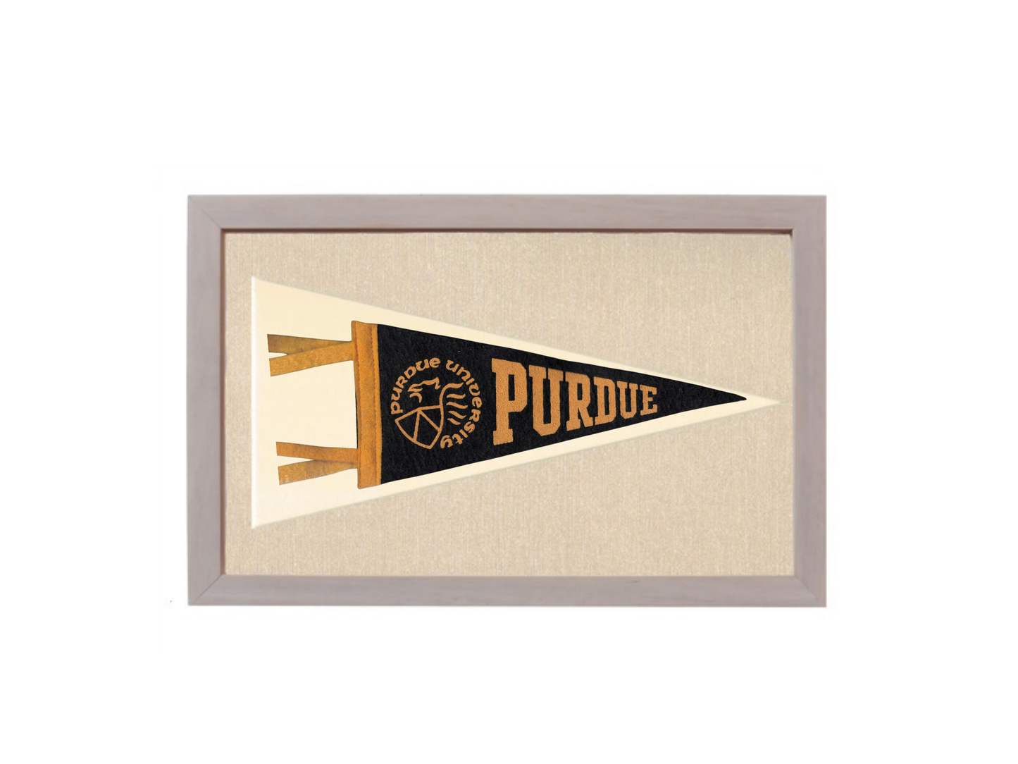Vintage Purdue Pennant