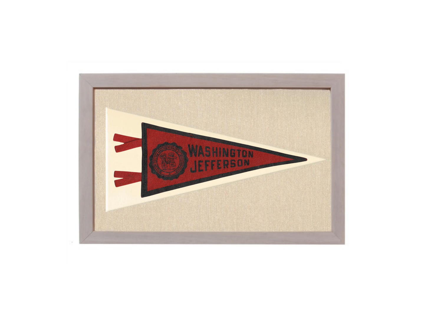 Vintage Washington and Jefferson Pennant