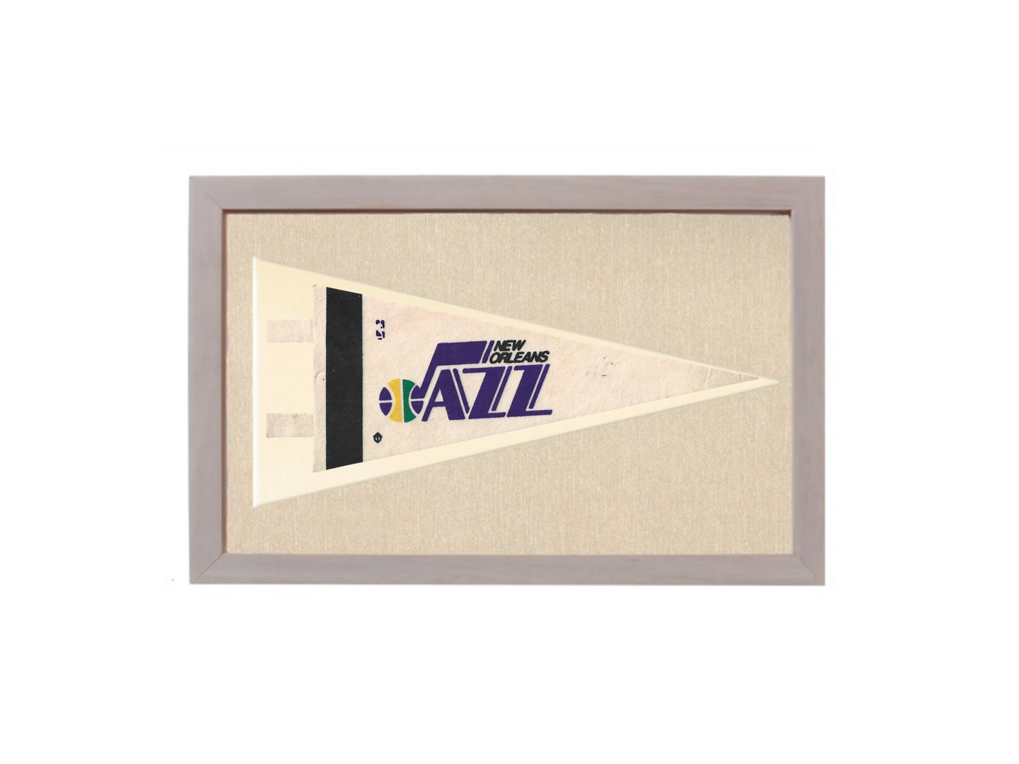 Vintage New Orleans Jazz Pennant