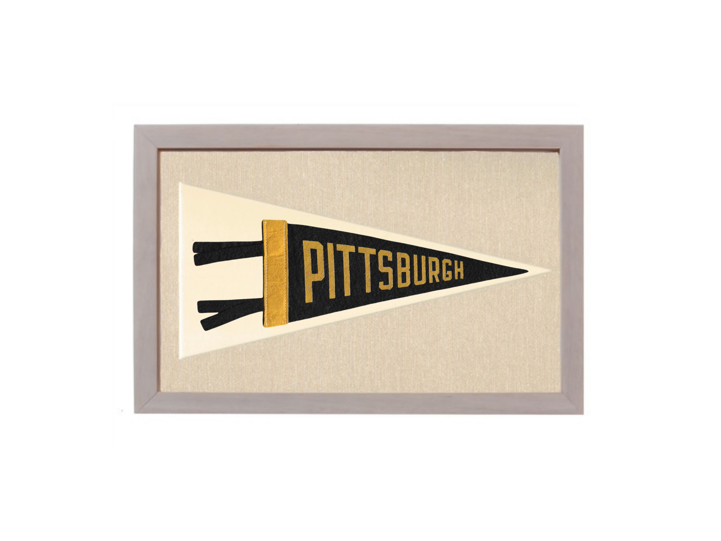 Vintage University of Pittsburgh Pennant