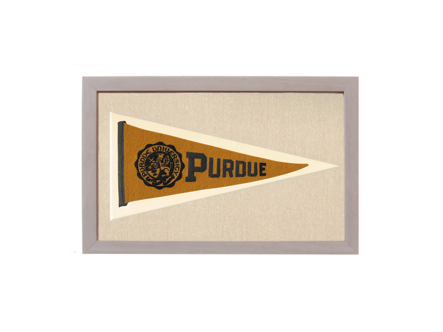 Vintage Purdue Pennant