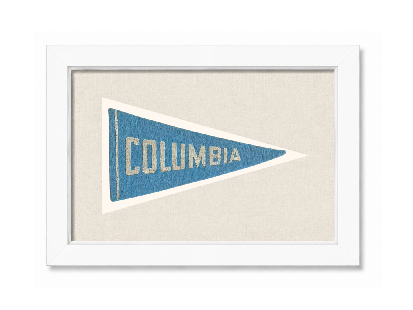 Vintage Columbia University Pennant