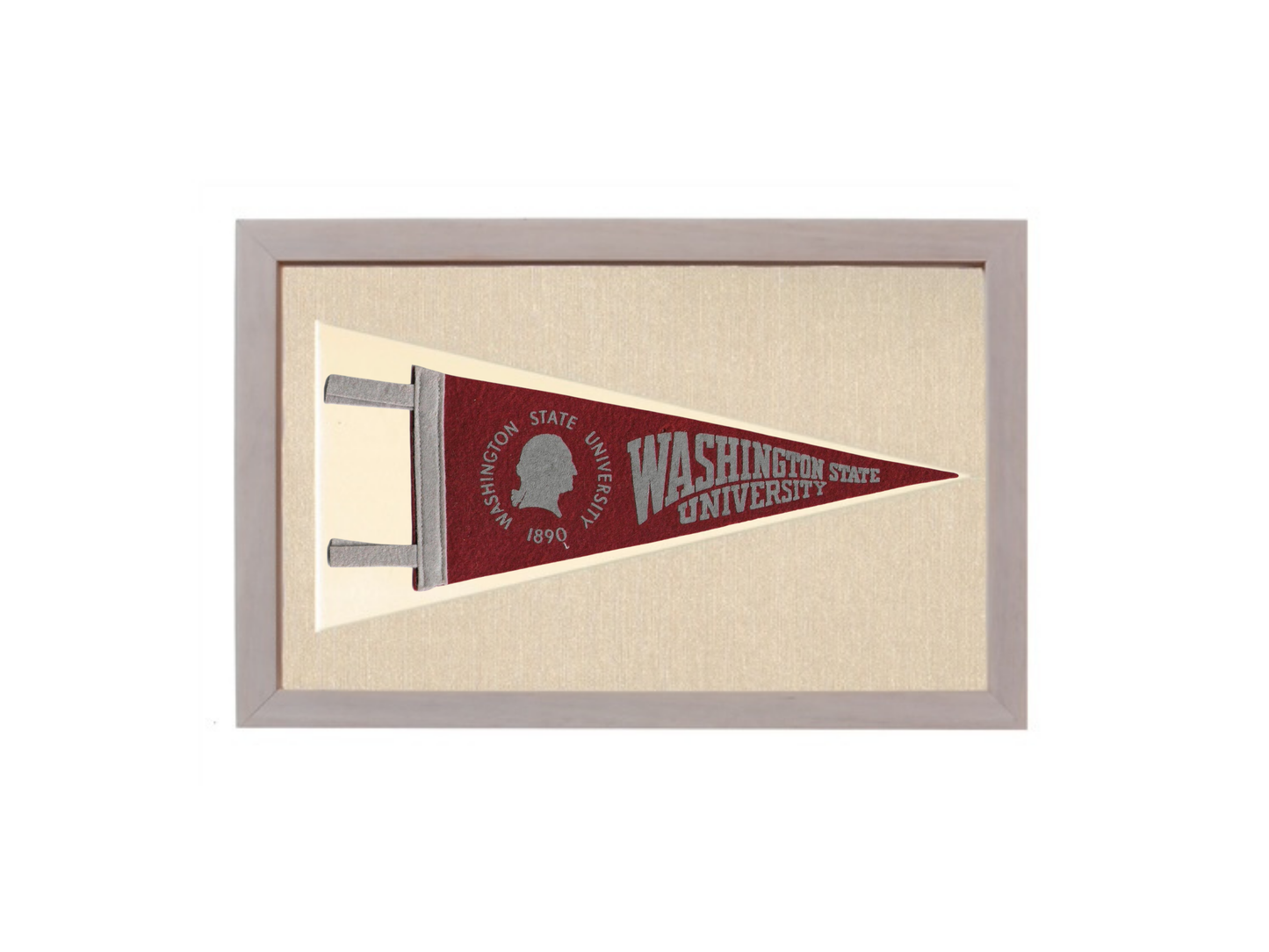 Vintage Washington State University Pennant
