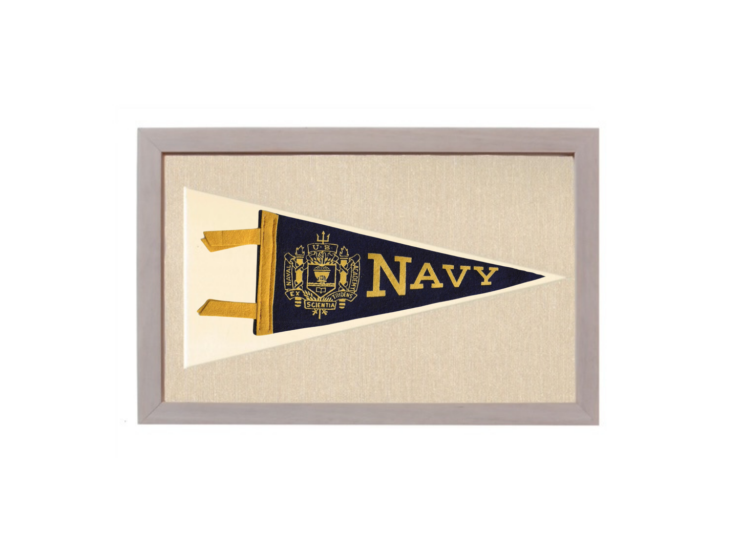 Vintage Navy Pennant