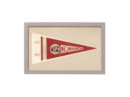 Vintage CIncinatti Reds Pennant
