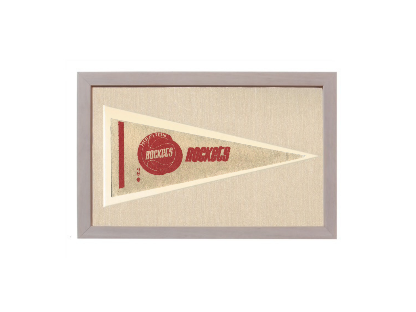 Vintage Houston Rockets Pennant