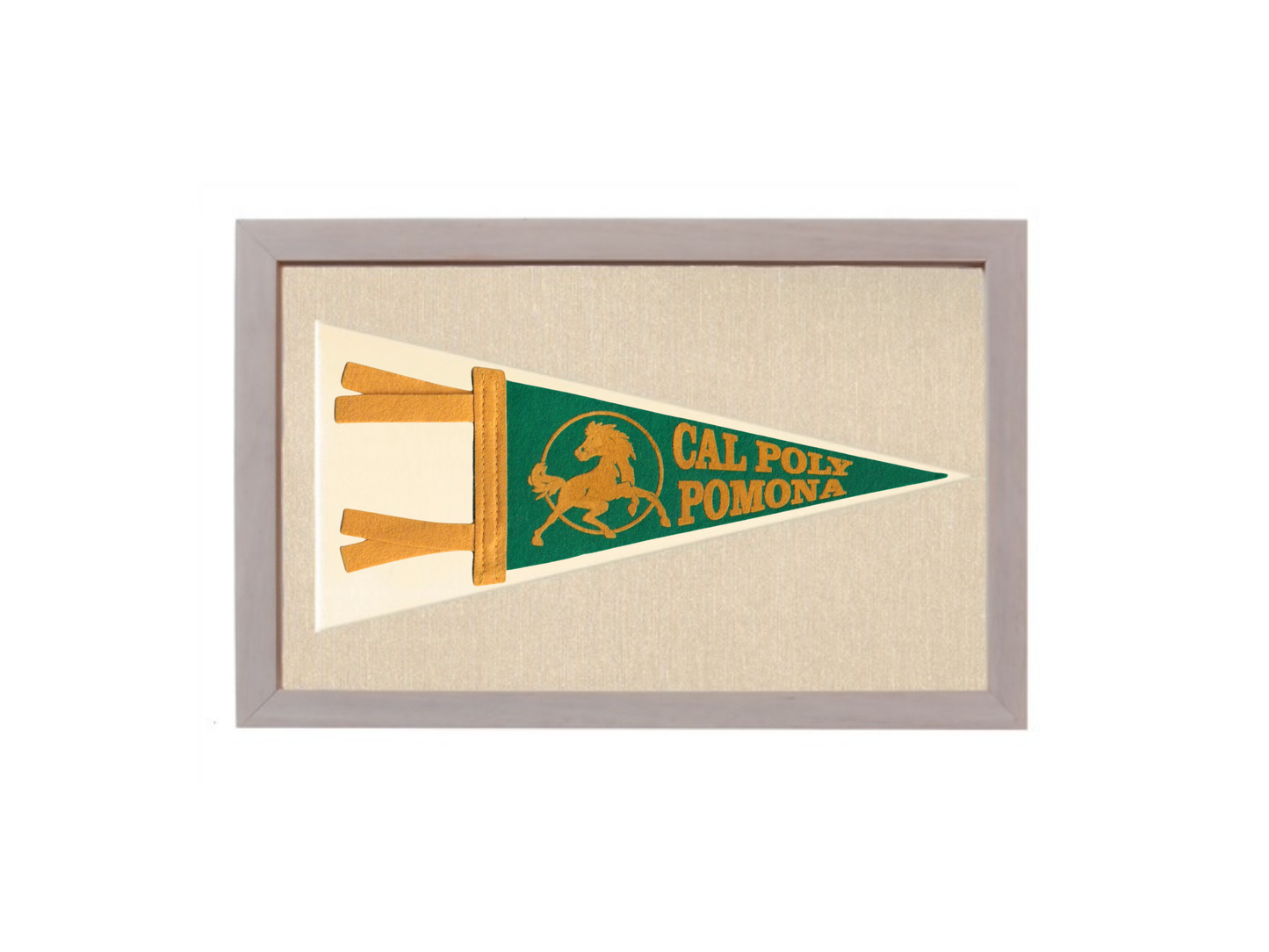 Vintage Cal Poly Slo Pennant