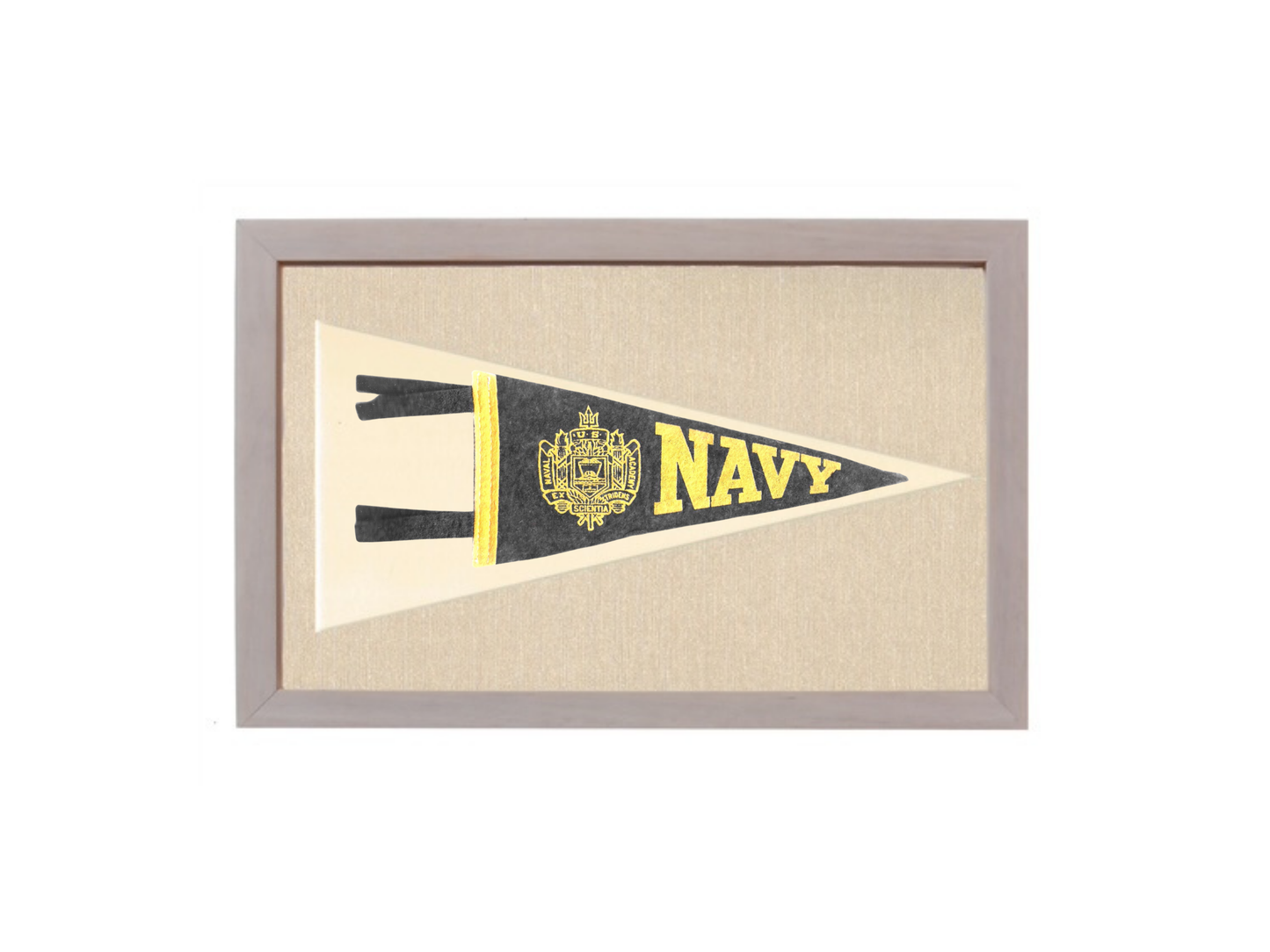 Vintage Navy Pennant