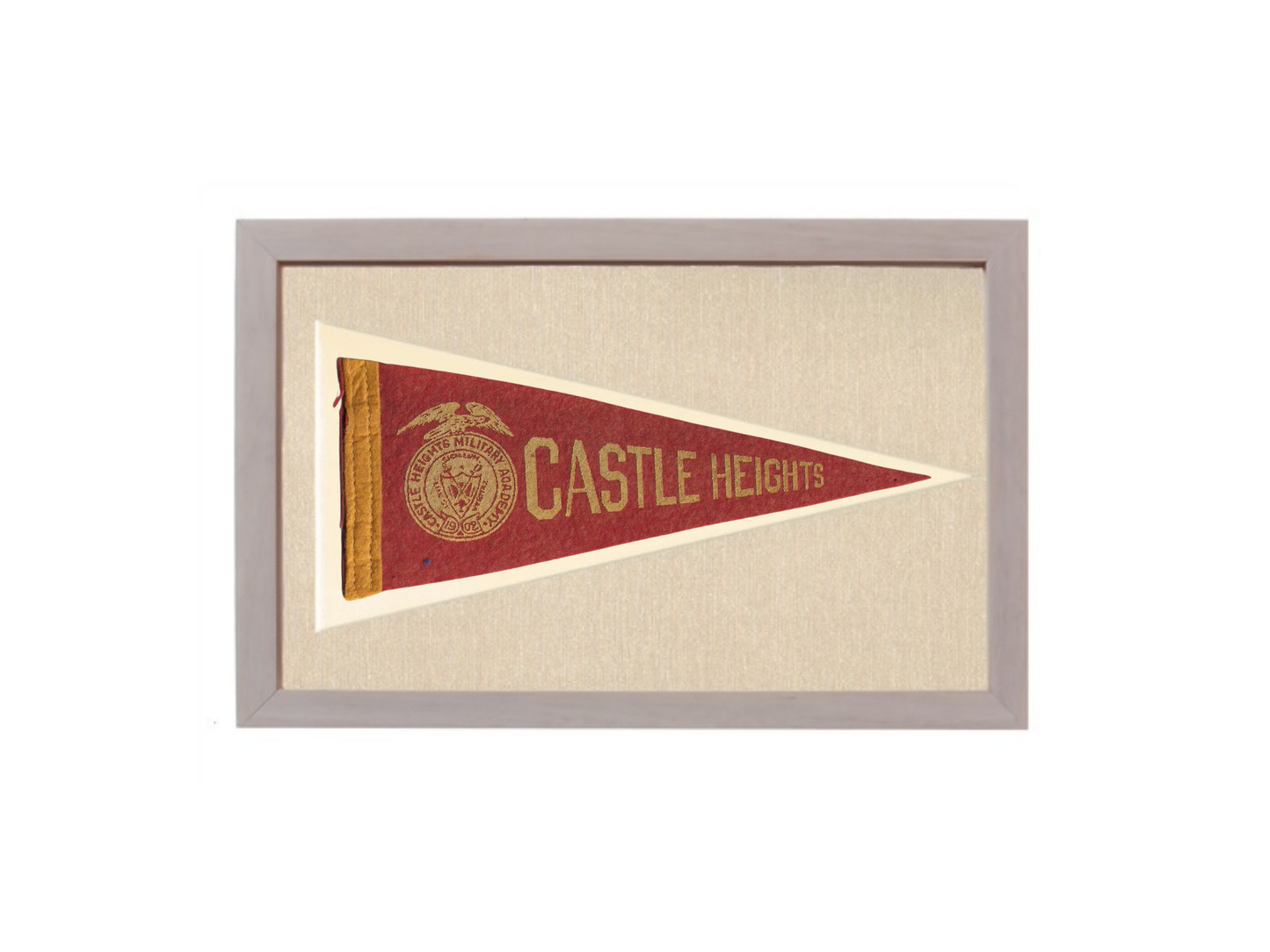 Vintage Castle Heights Pennant