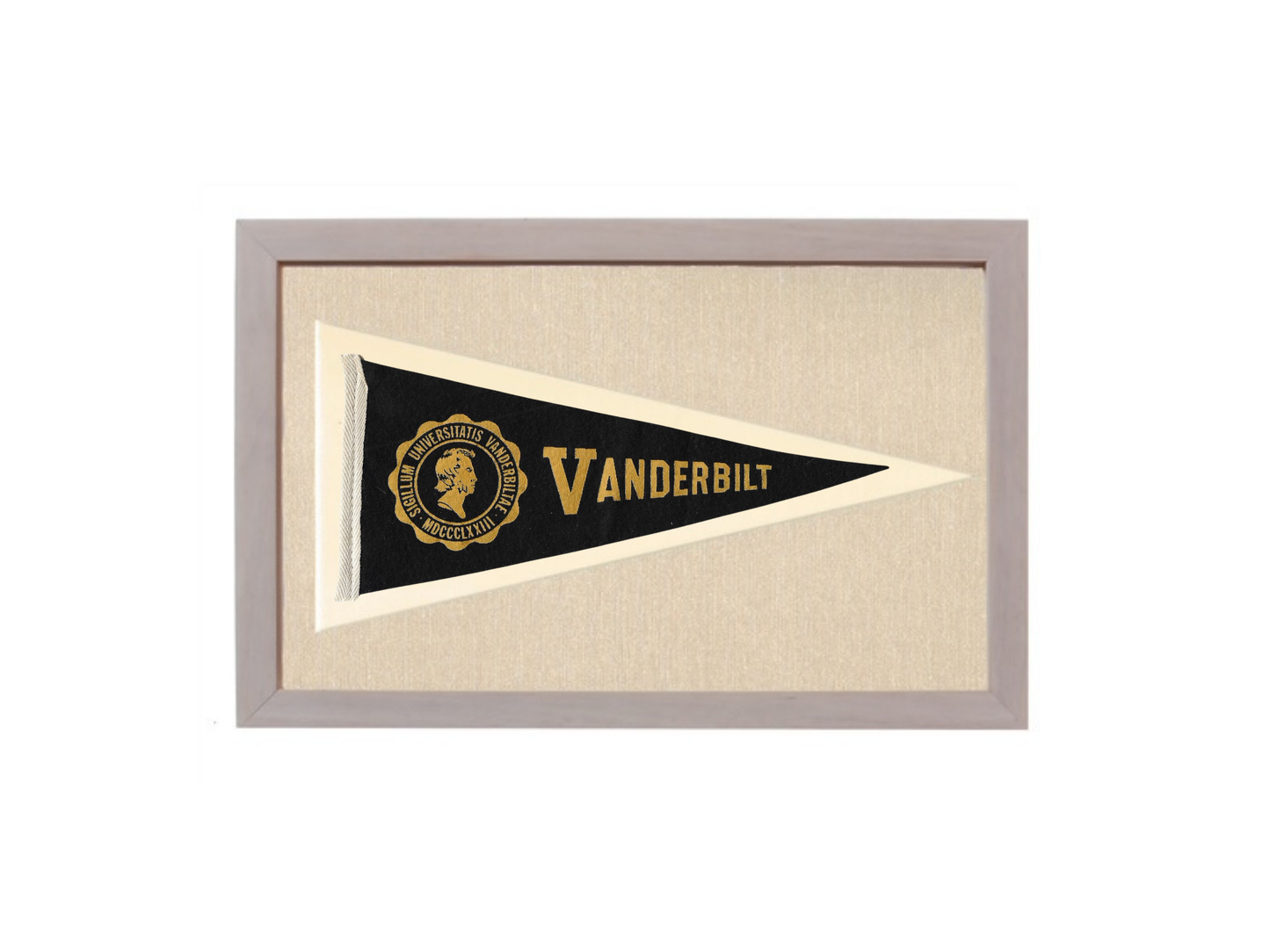 Vintage Vanderbilt University Pennant