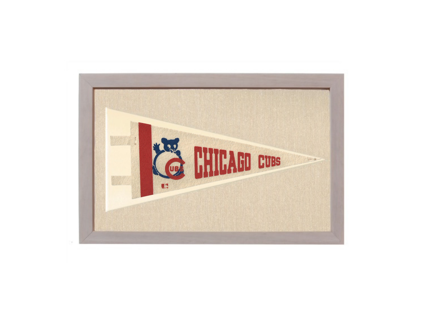 Vintage Chicago Cubs Pennant