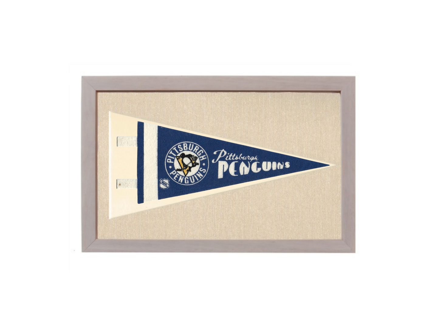 Vintage Pittsburgh Penguins Pennant