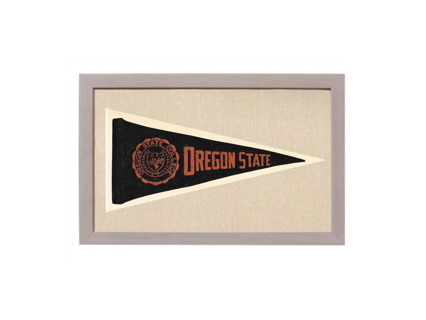 Vintage Oregon State Pennant