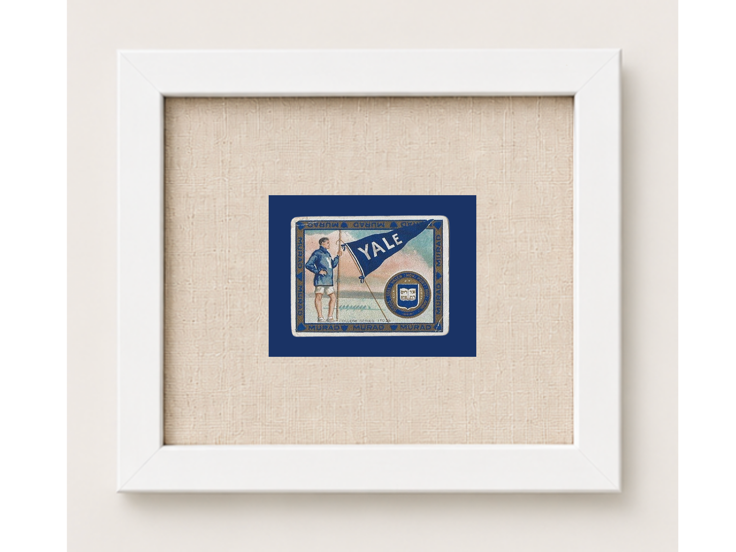 Vintage Yale University Tobacco Card
