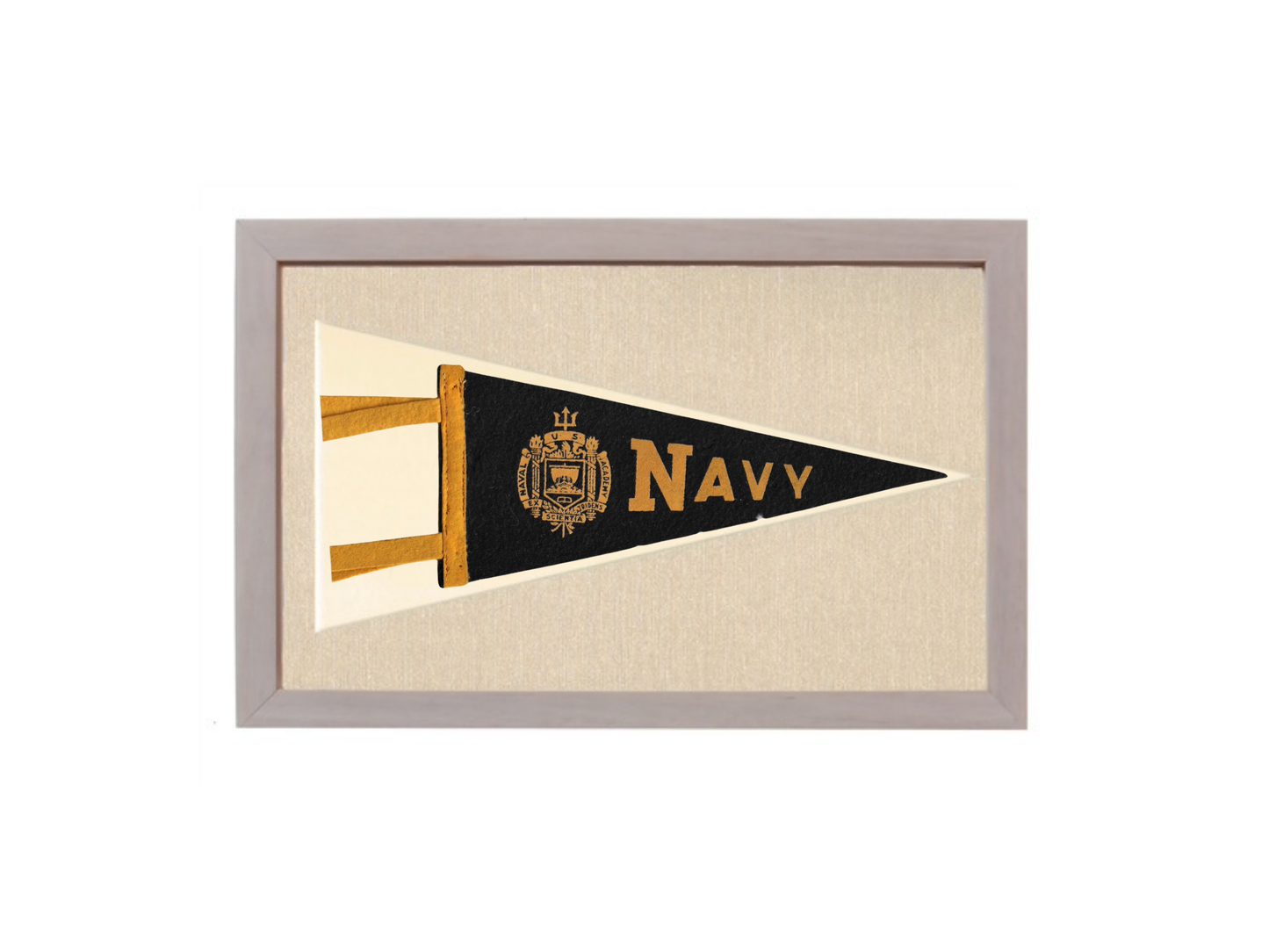 Vintage Navy Pennant