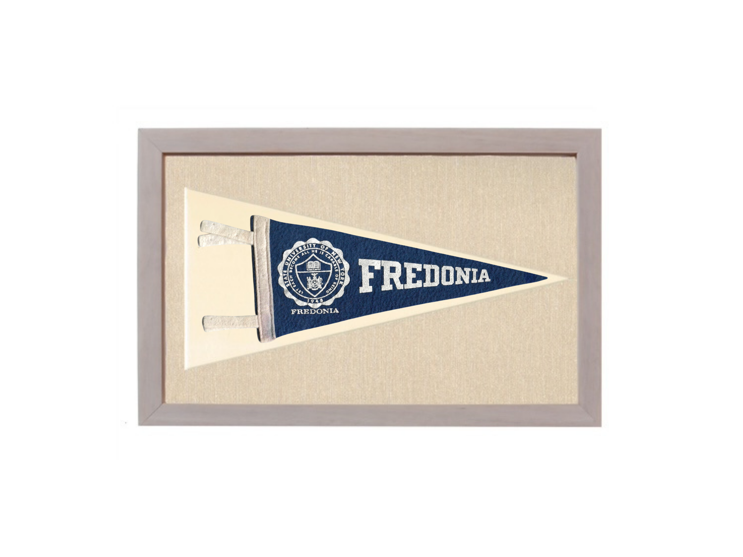 Vintage Fredonia SUNY Pennant