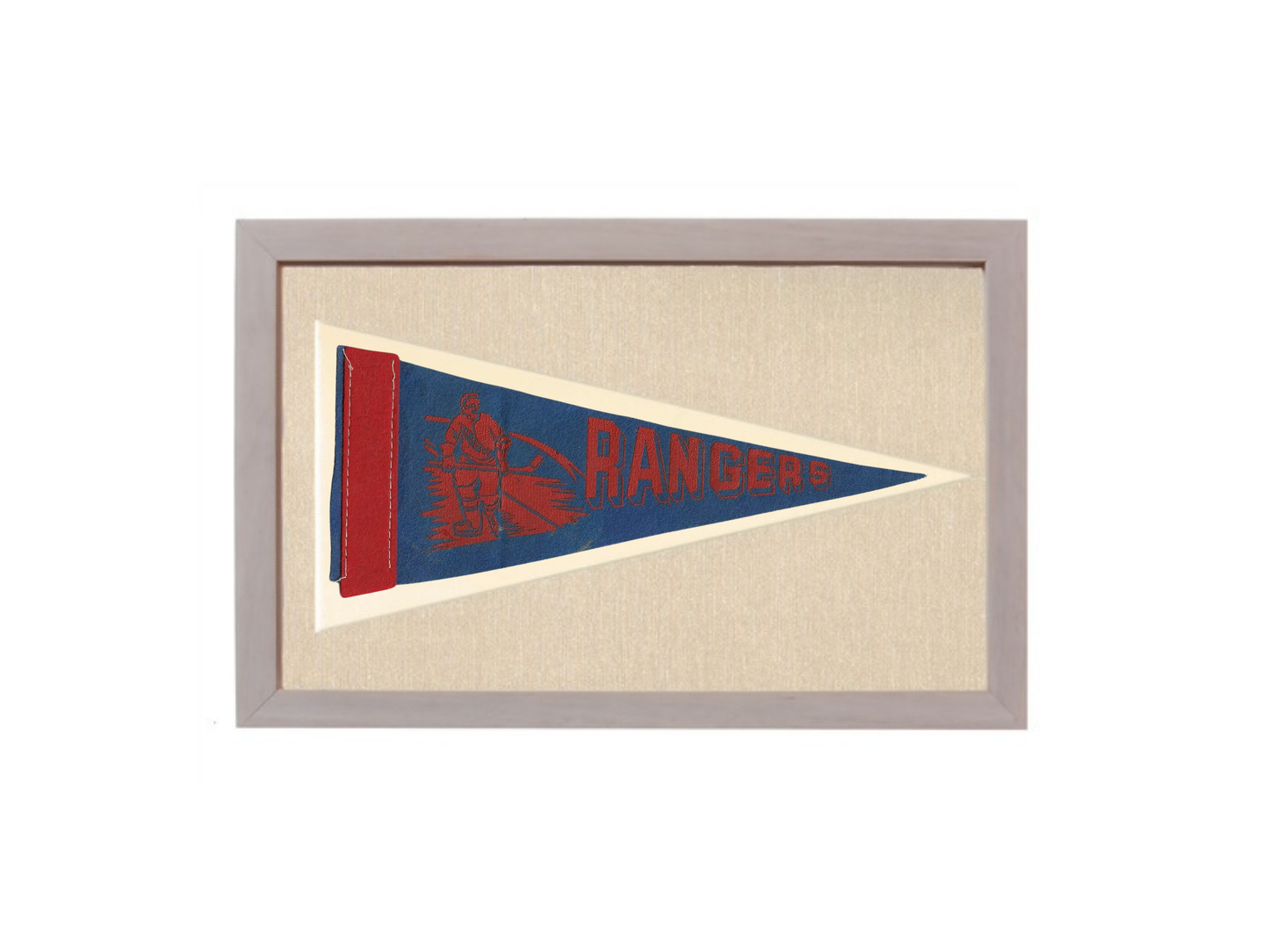 Vintage NY Rangers Pennant