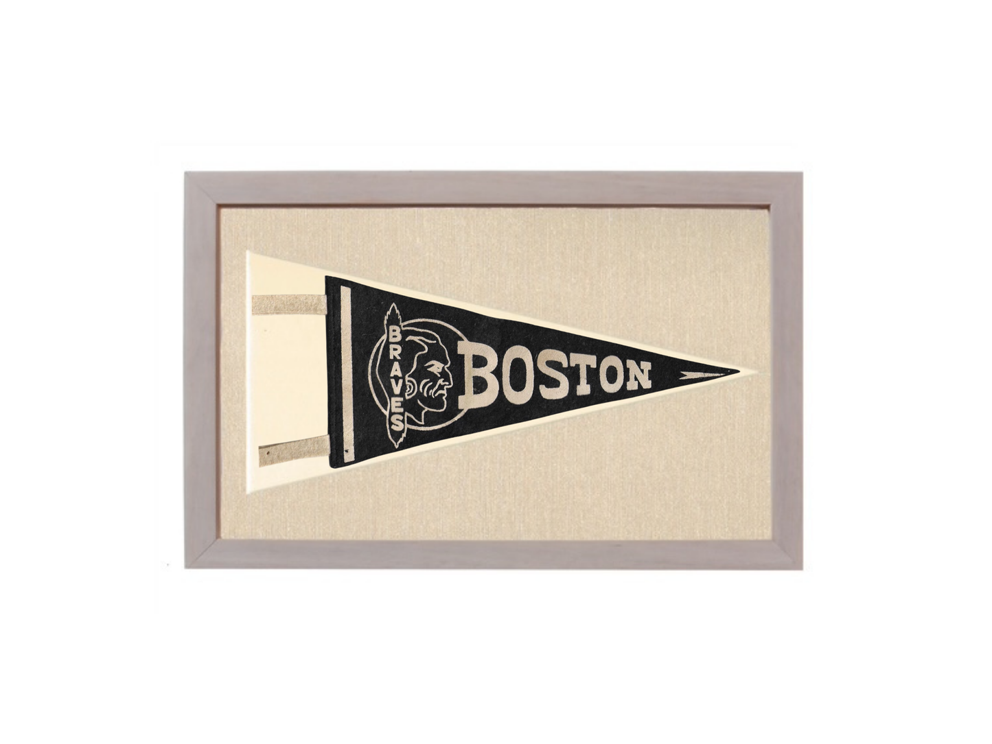 Vintage Boston Braves Pennant