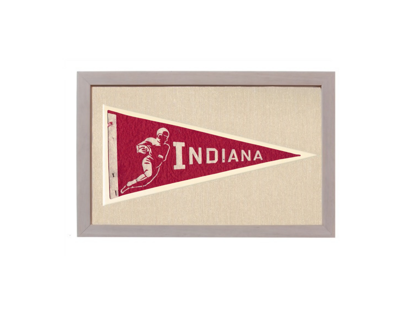 Vintage Indiana University Pennant