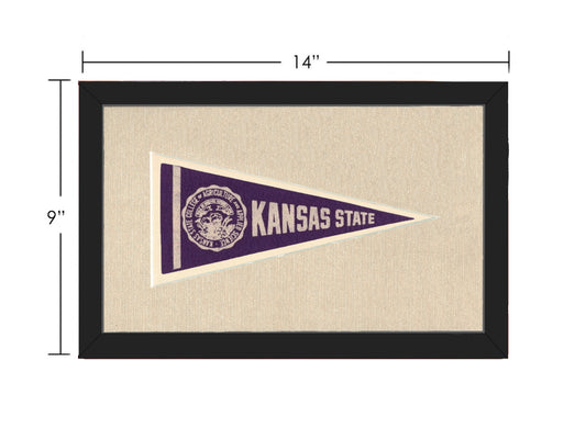 Vintage Kansas State University Pennant