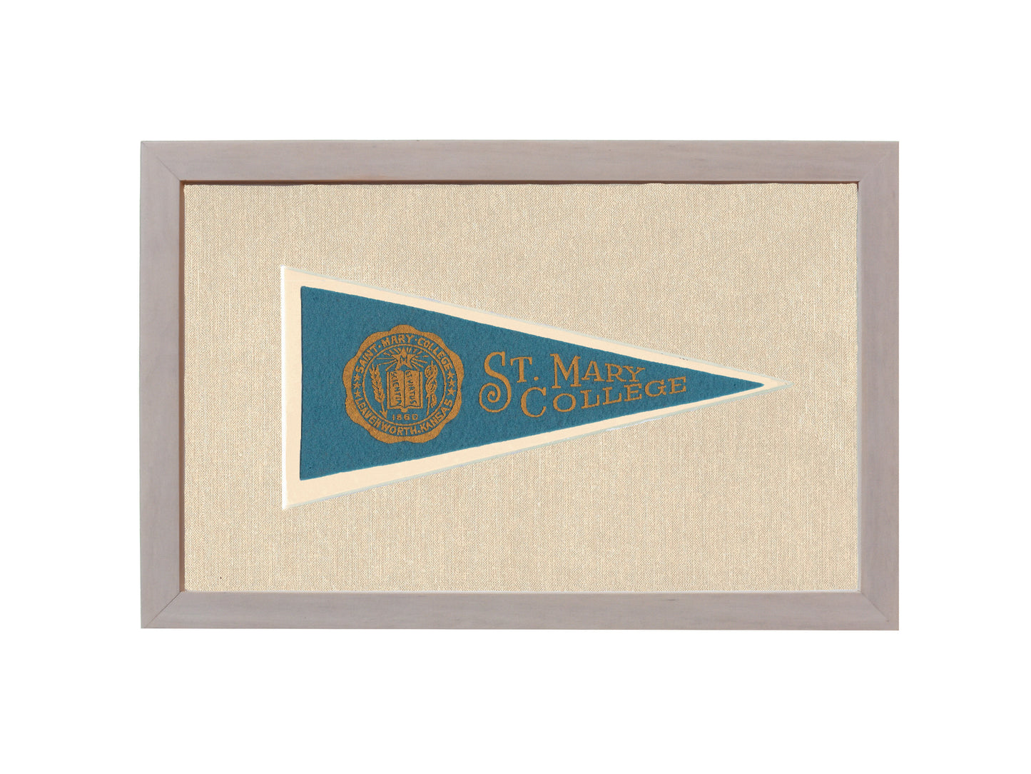 Vintage St Mary College Pennant