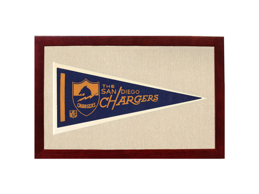 Vintage San Diego Chargers Pennant
