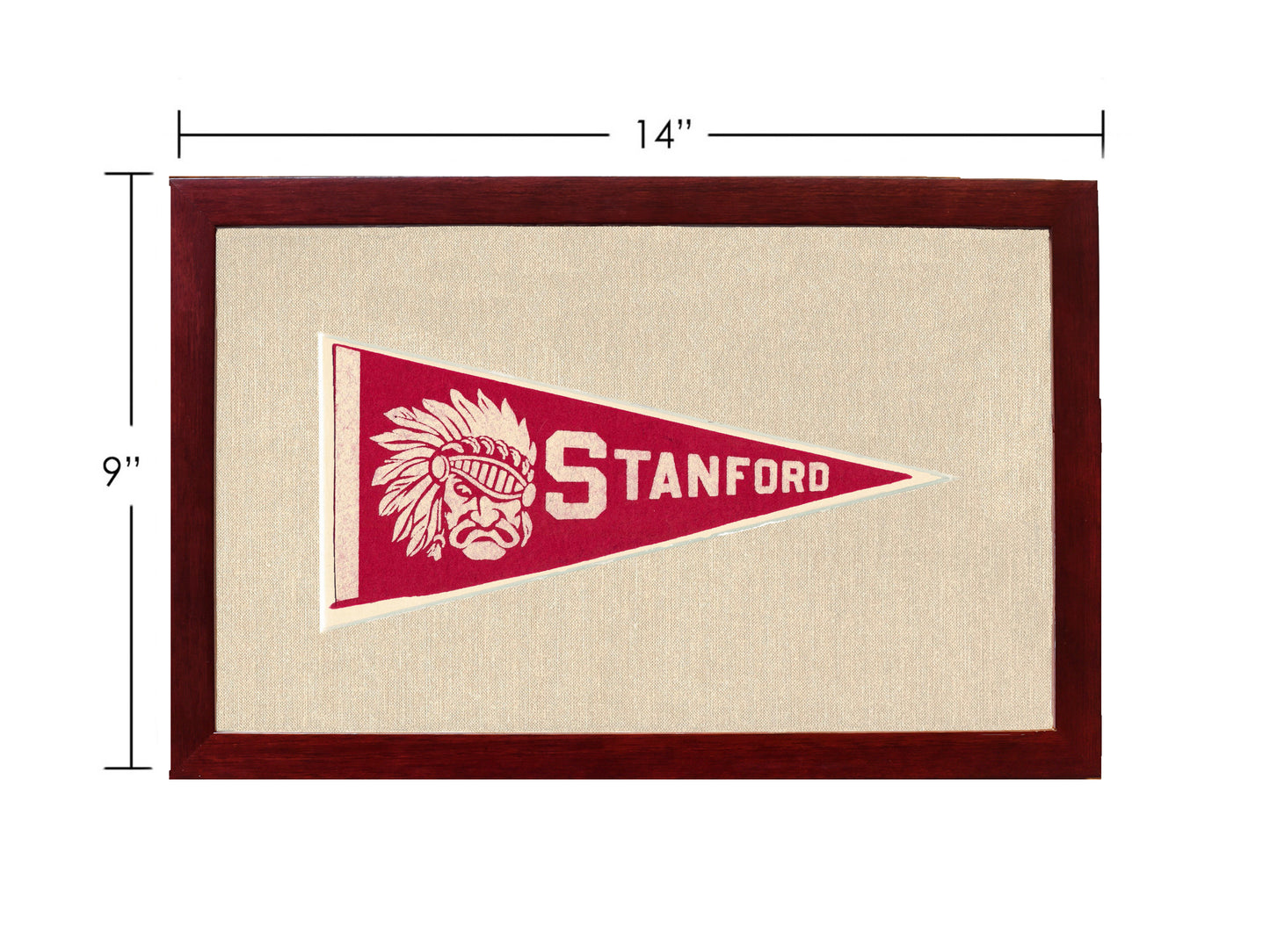 Vintage Stanford University Pennant