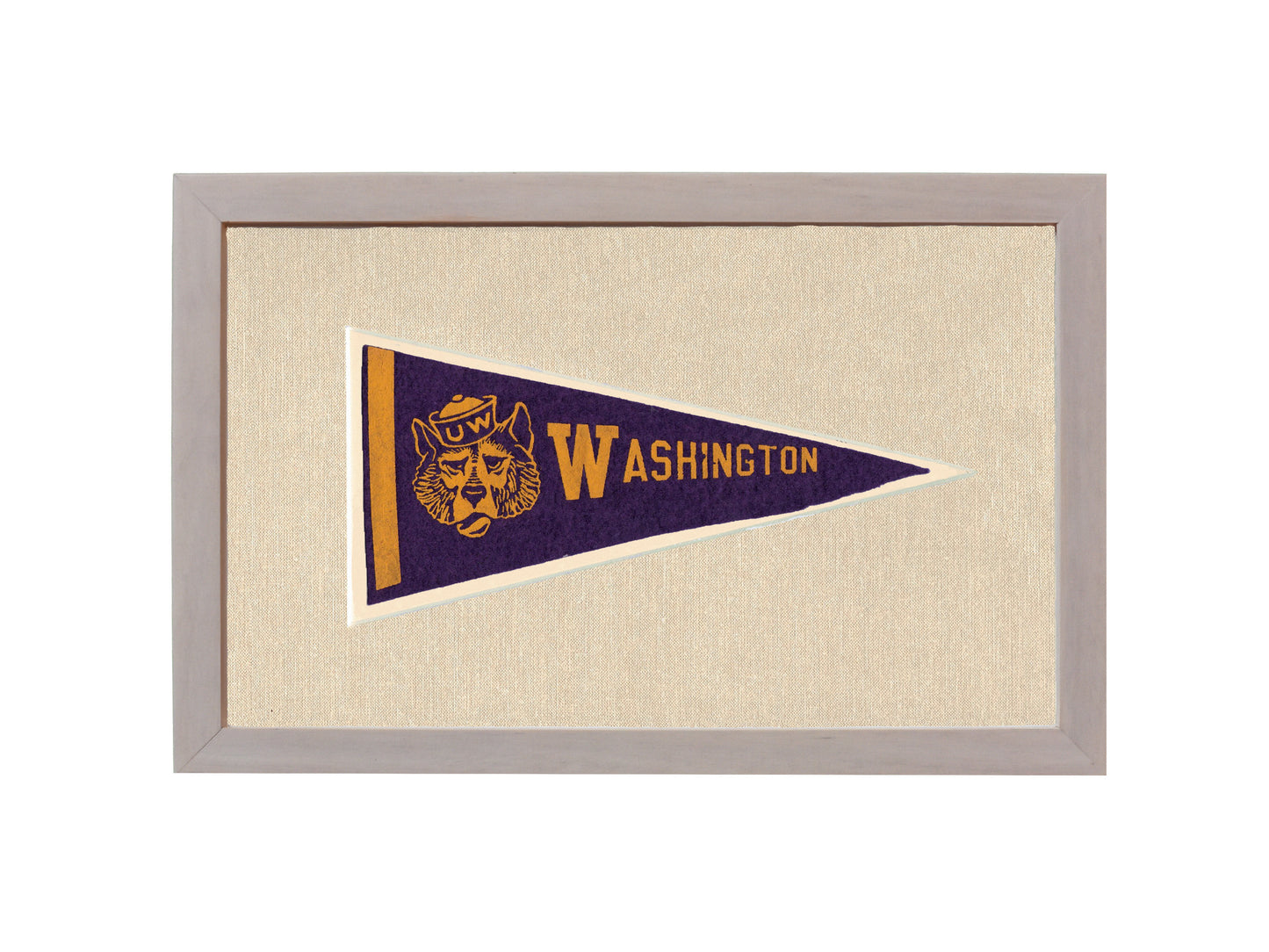 Vintage University of Washington Pennant