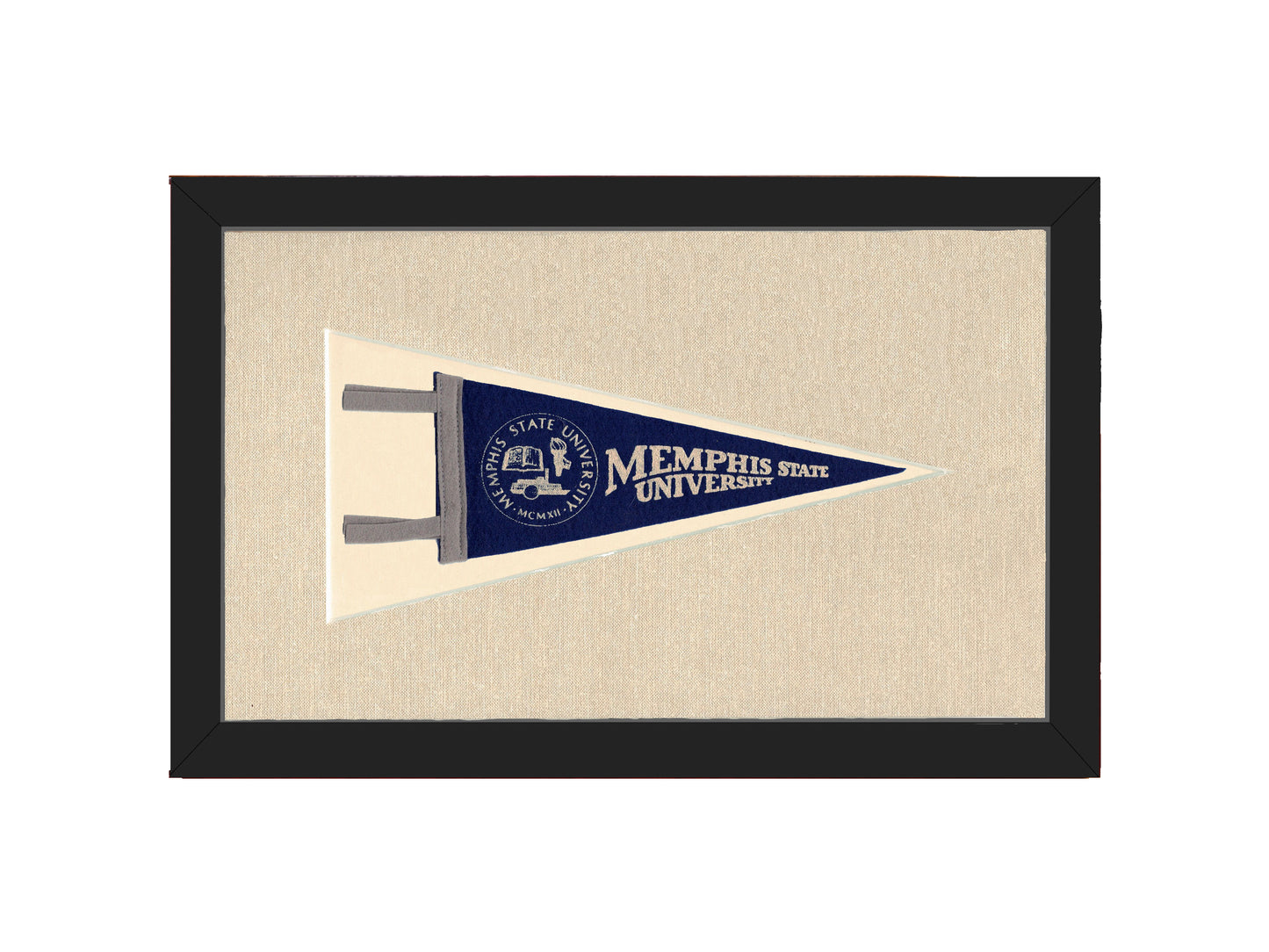 Vintage Memphis State University Pennant
