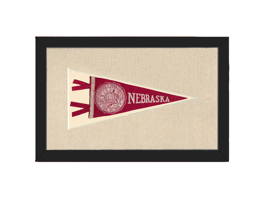 Vintage University of Nebraska Pennant