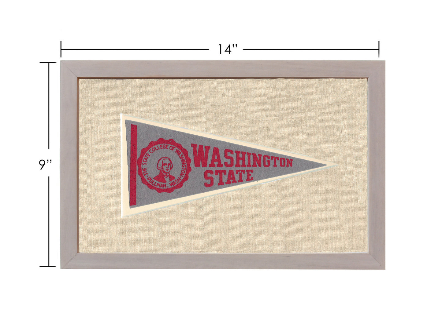 Vintage Washington State University Pennant