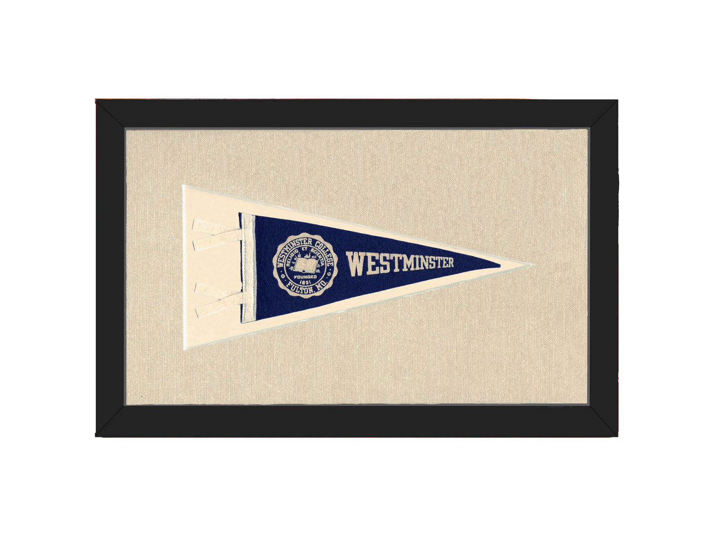 Vintage Westminster College Pennant