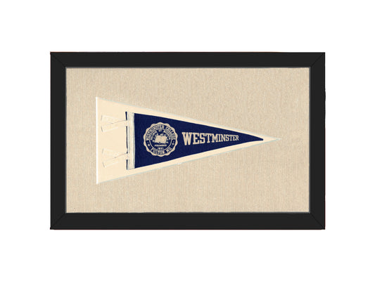 Vintage Westminster College Pennant