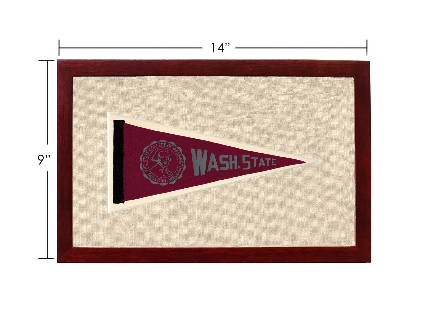 Vintage Washington State University Pennant